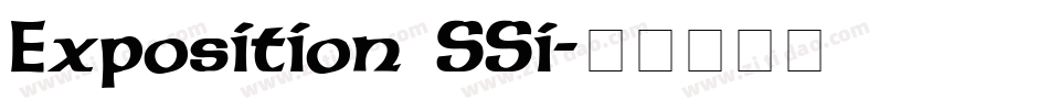 Exposition SSi字体转换
